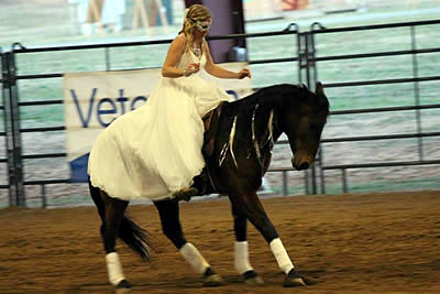 Madison Shambaugh and Terk Shine Bright at the Virginia Horse Festival