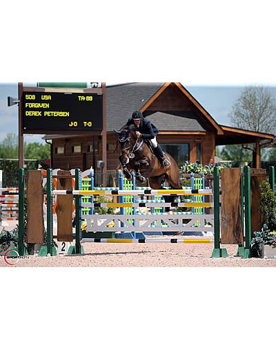 Derek Petersen and Forgiven Win $5,000 Suncast® 1.45 Welcome and $25,000 Grand Prix