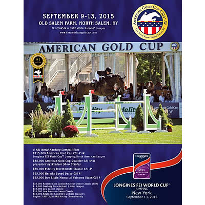 Prize List for 2015 American Gold Cup CSI4*-W Now Available Online