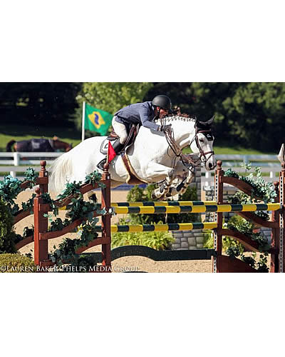 Wilton Porter and Patriot Win $5,000 1.40m Open Jumpers at Kentucky Summer Horse Show