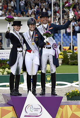 Dujardin & Valegro Win Gold, Set New European Record at 2015 FEI European Championships