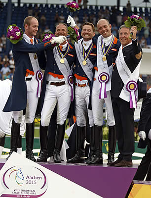 Gal Leads Netherlands to Third European Team Title