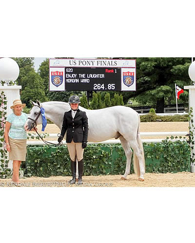 Enjoy the Laughter and With Applause Kick Off Opening Day of 2015 USEF Pony Finals