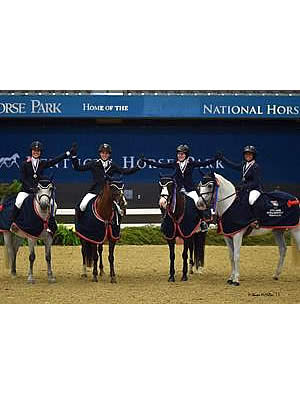 Zone 4 Is Golden in 2015 US National Pony Jumper Team Championship