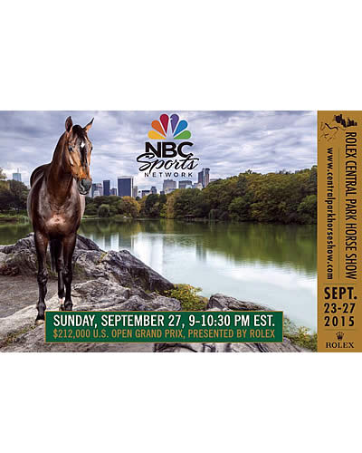 Watch the $212,000 U.S. Open CSI 3* Grand Prix on NBC Sports Network on Sunday, Sept. 27