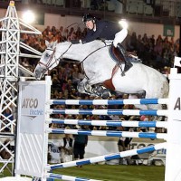 Edwin Smits and Rouge Pierreville clear 1.95m