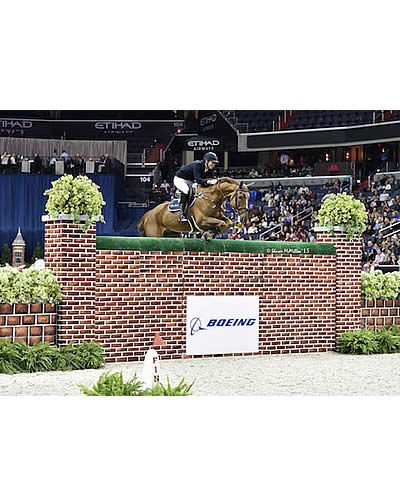 Jos Verlooy and Sunshine Victorious in $25,000 The Boeing Company Puissance at WIHS