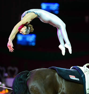 Paris and Madrid Get New FEI World Cup Vaulting Season Off to Flying Start