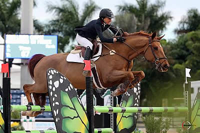 Laura Chapot Tops Large Field in $75,000 Rosenbaum Mollengarden PLLC Grand Prix at WEF