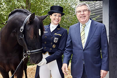 Kristina Bröring-Sprehe and Desperados FRH New World Dressage Number One