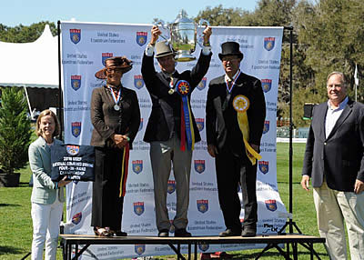 Weber Wins 13th USEF Four-in-Hand Driving National Championship at Live Oak International