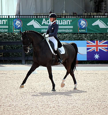 Bateson-Chandler and Alcazar Brave the Heat, Dance to Victory in CDI3* Grand Prix Freestyle