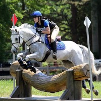 Alanna Regan and Rupert competing in the Training Horse Trials at Southern 8ths