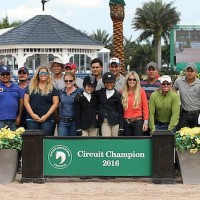 David Gochman was named the Osphos Overall Hunter Owner for the second year in a row and Sophie Gochman was once again the Osphos Overall Pony Hunter Rider