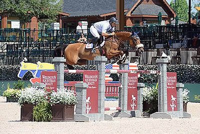 Samuel Parot and Couscous Van Orti Win $86k 1.50m Suncast Challenge to Wrap Up Tryon Spring