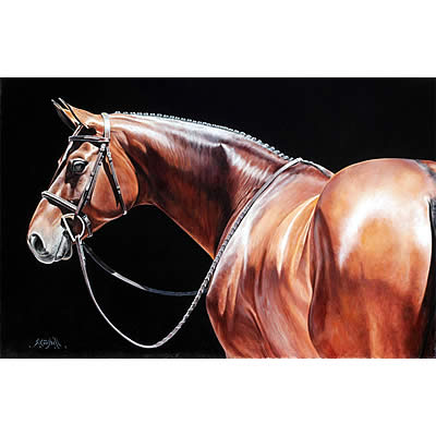 Sharon Lynn Campbell Named Official Artist of 2016 Capital Challenge Horse Show