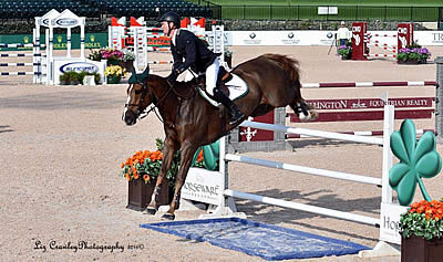 Richie Moloney and Slieveanorra Top $35,000 1.45m Horseware Ireland Speed Stake