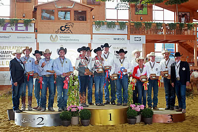 Team Belgium Takes Gold at 2016 SVAG FEI World Reining Championships for Seniors