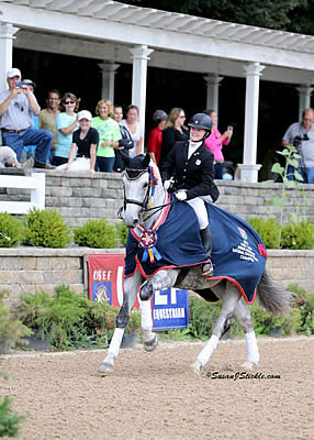 Davis and Upchurch Earn Titles, Irons Leads Pony Rider Division at US Dressage Festival of Champions