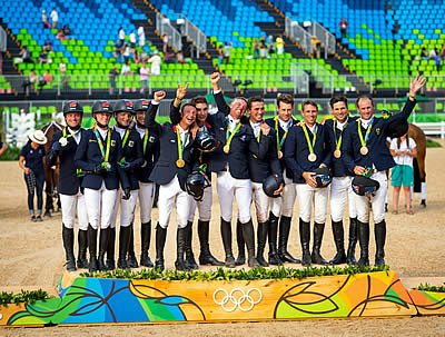 French Win Eventing Team Gold; Germany’s Jung Takes Second Successive Individual Title