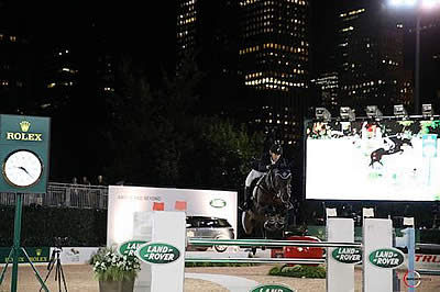 Ward and HH Carlos Z Win $40k US Open Canadian Pacific Speed Class at Central Park Horse Show