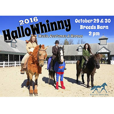 Horses Dress Up for Halloween at the Kentucky Horse Park