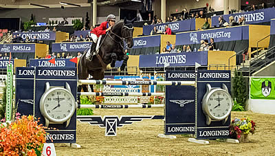 Jenni McAllister and Legis Touch the Sun Win the $132k FEI World Cup Jumping Royal West