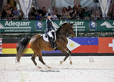 Laura Graves and Verdades Remain on Top in FEI Grand Prix Freestyle CDI-W at AGDF