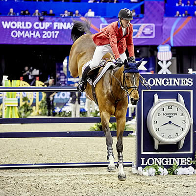 Ward Wins First Round of Longines Final by a Whisker