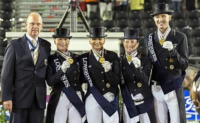 Dressage Team Gold for Germany Once Again