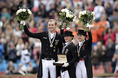 Werth Wins Ferocious Battle for Dressage Freestyle Gold