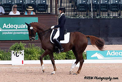 Paris and Countess Impress in Their First FEI CDI-W Grand Prix Freestyle Competition at TIEC