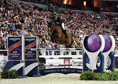 Beat Mändli Claims Top Prize in $130,000 Longines FEI World Cup Jumping Washington