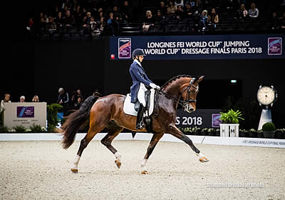 Laura Graves and Verdades Second Place at FEI World Cup Dressage Final