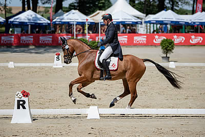 Strzegom Horse Trials: Dressage Day 2