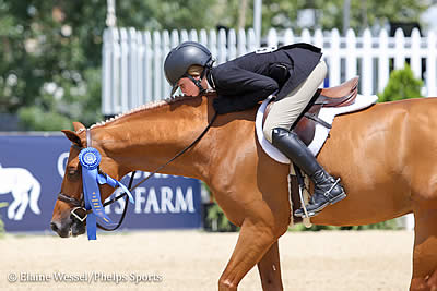 Kat Fuqua and Clara Propp Ride to Early Lead at 2018 USEF Pony Finals