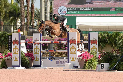 Abigail McArdle Victorious in $50k USEF U25 National Show Jumping Championship with Victorio 5