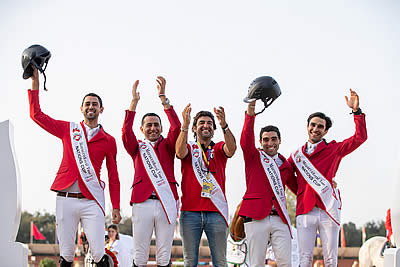 History-Making Egyptians Win Olympic Jumping Qualifier in Rabat