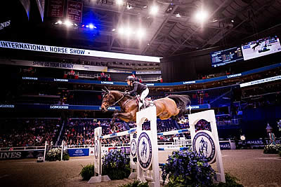 Kraut Wins Match Race for FEI Jumping World Cup Victory in Washington