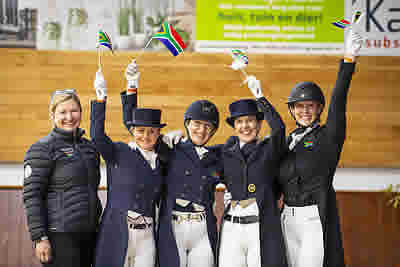 South Africa Clinches Final Olympic Team Dressage Slot in Exloo