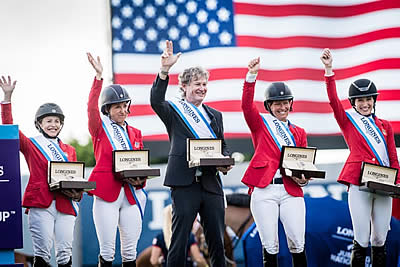 Beezie Bags It for USA, but British Girls Are Brilliant