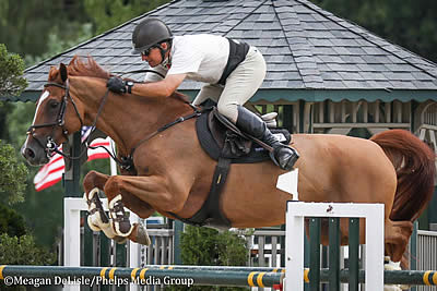 All Systems Go for Aaron Vale and Elusive in $5,000 1.40m Open Jumper at Kentucky Summer Classic