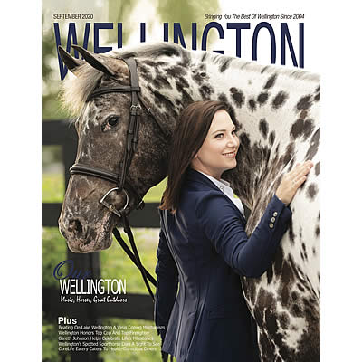 Dani the Wonder Horse Headlines September 2020 Issue of Wellington the Magazine