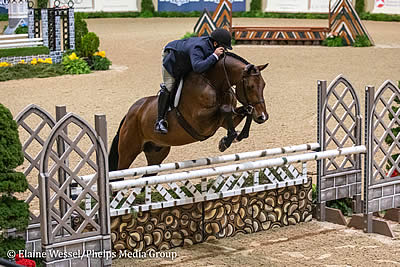 Michael Britt-Leon, Samantha Schaefer, and Dorli Burke Ride to Early Hunters Leads at NHS