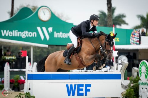 Henrik von Eckermann and Glamour Girl Earn 2nd WEF Win in Adequan Challenge Cup Round 3