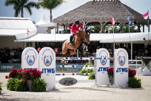Karl Cook and Candy Can’t Be Caught in JTWG Inc. CSIO4* Grand Prix