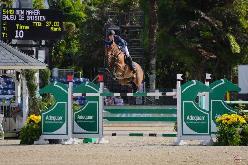 Ben Maher and Enjeu de Grisien Do Just Enough in Adequan WEF Challenge Round 9